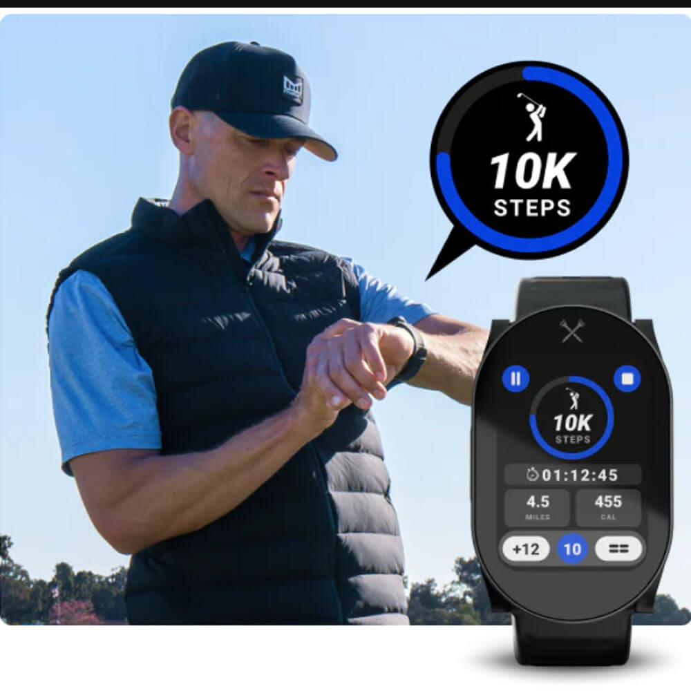 Blue Tees Golf Playmaker+ GPS Golf Watch