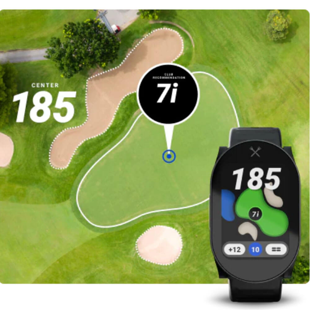 Blue Tees Golf Playmaker+ GPS Golf Watch