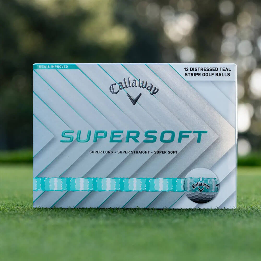 Callaway Supersoft Distressed Stripe Golf Balls