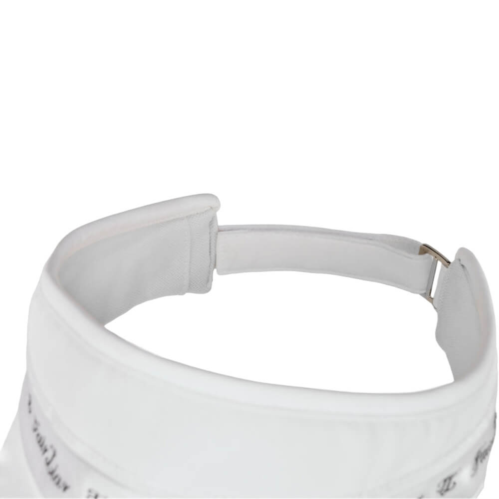 Fairliar Logo Tape With Pearl Golf Visor Women