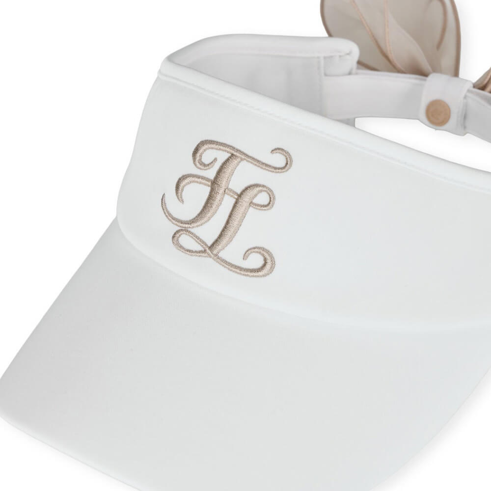 Fairliar Color Organza Golf Visor Women