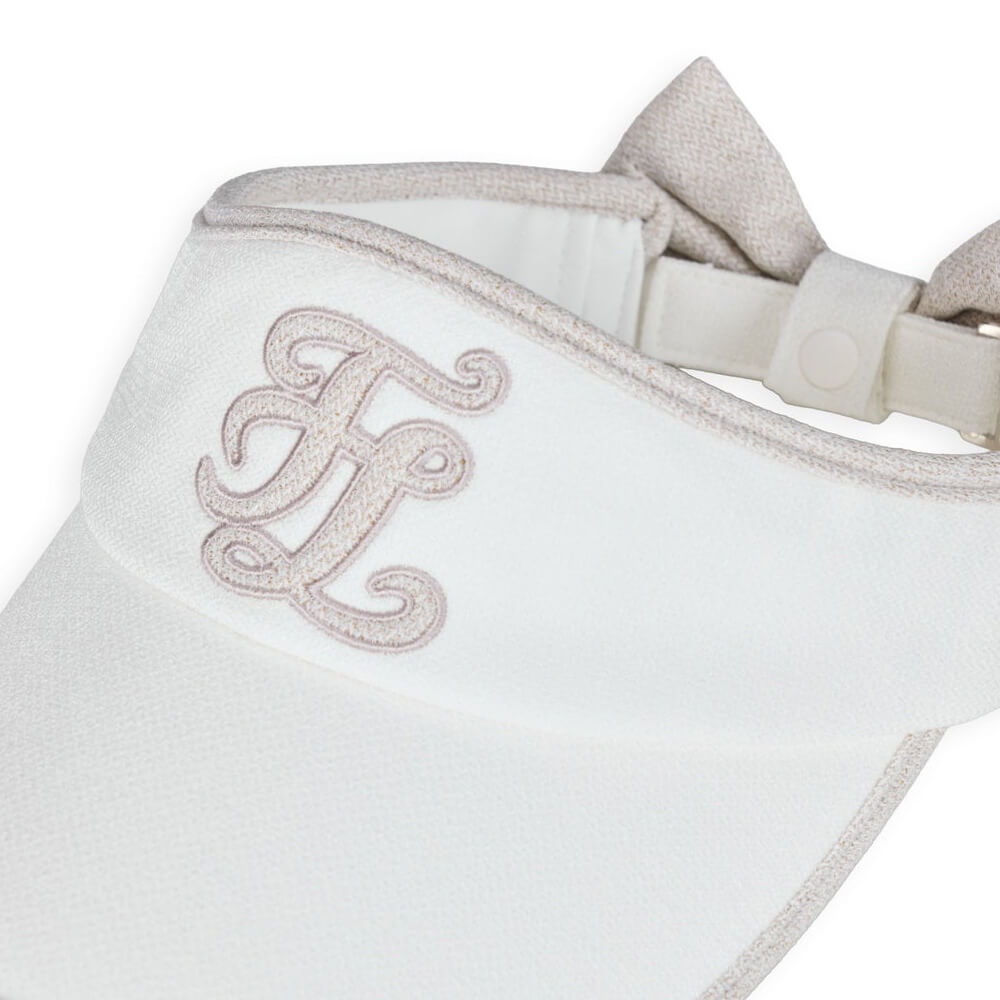 Fairliar Twinkle Ribbon Golf Visor Women
