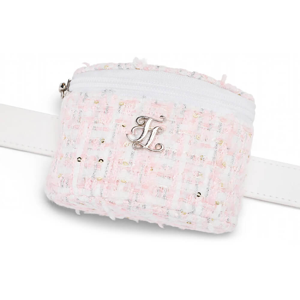 Fairliar Tweed Hip Bag Women