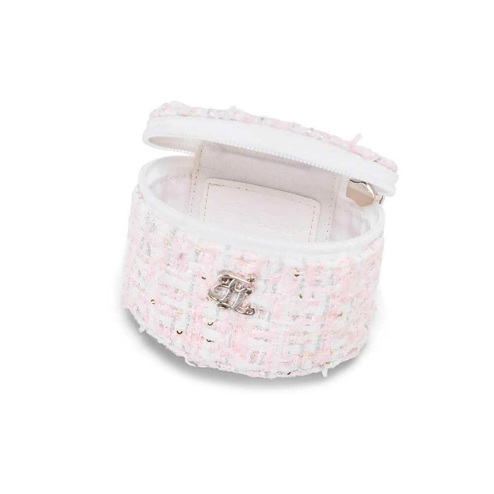 Fairliar Tweed Hip Bag Women
