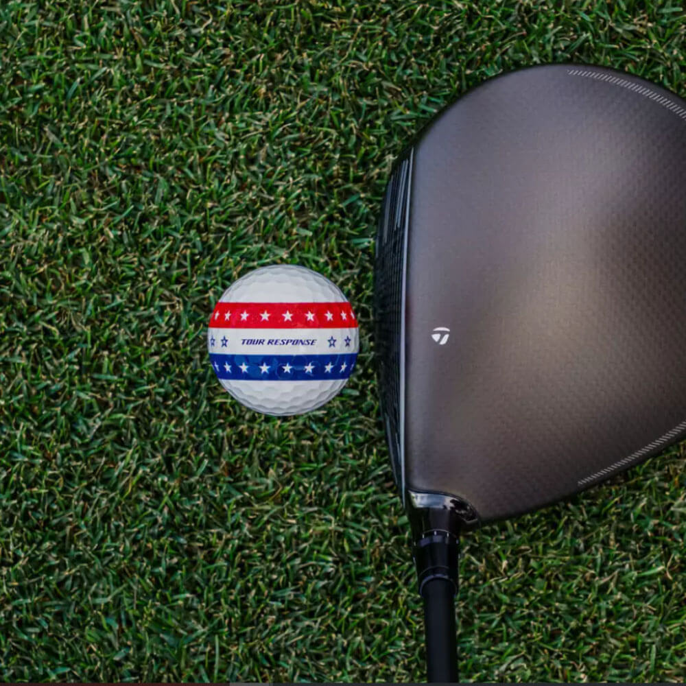 TaylorMade Tour Response Stripe USA Golf Balls