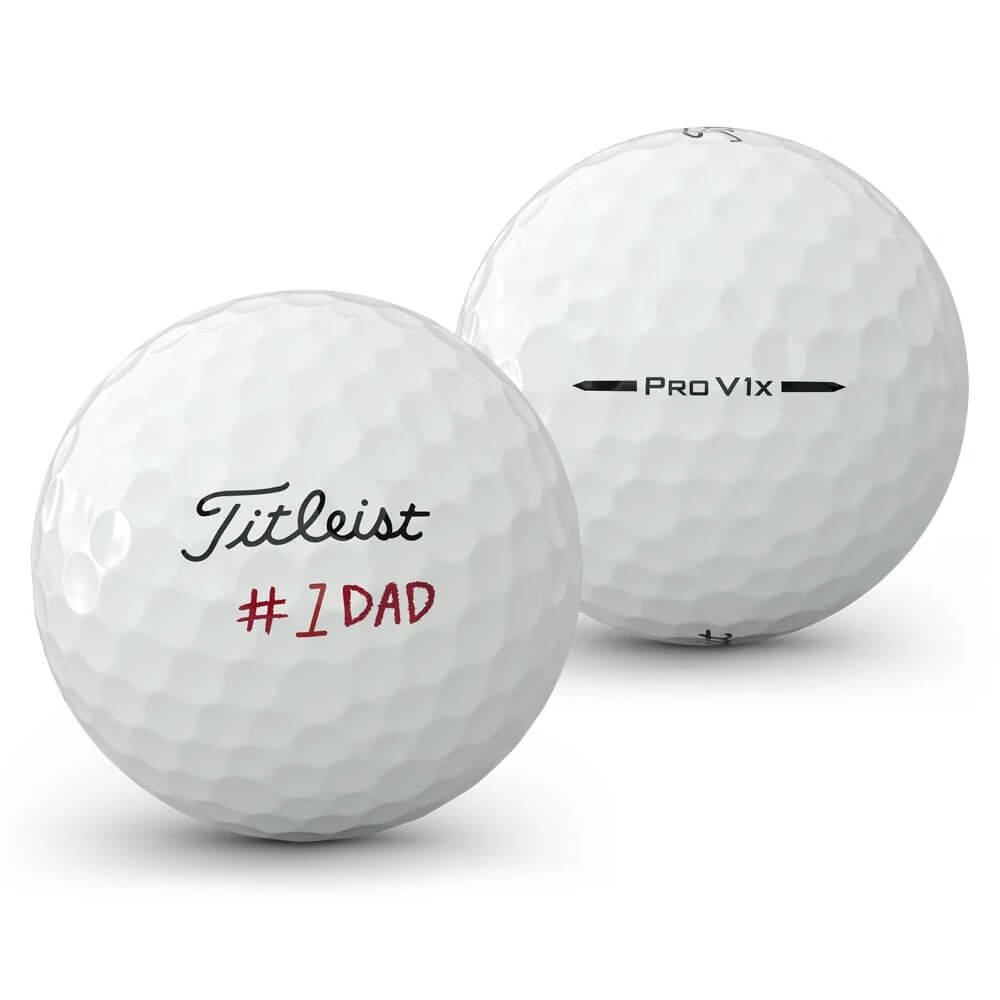 Titleist Limited Edition Pro V1x Father's Day Golf Balls