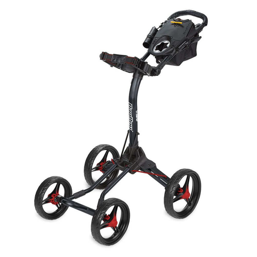 Boy Quad Xl Push Cart Matte Black/red
