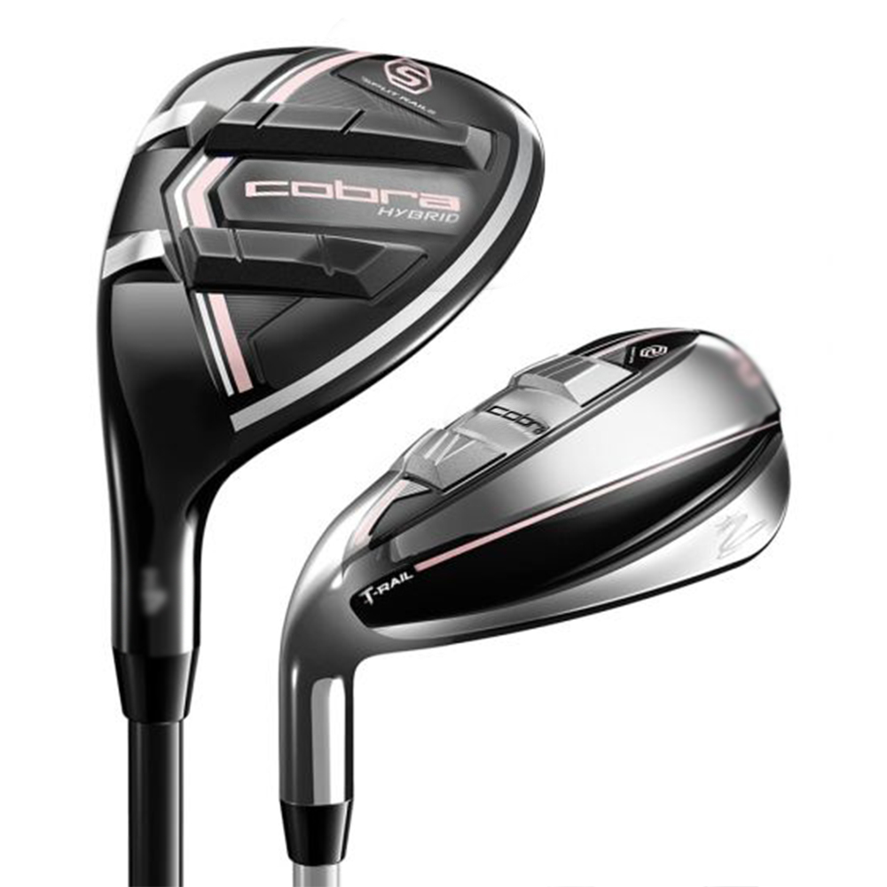 cobra women's t rail iron hybrid set