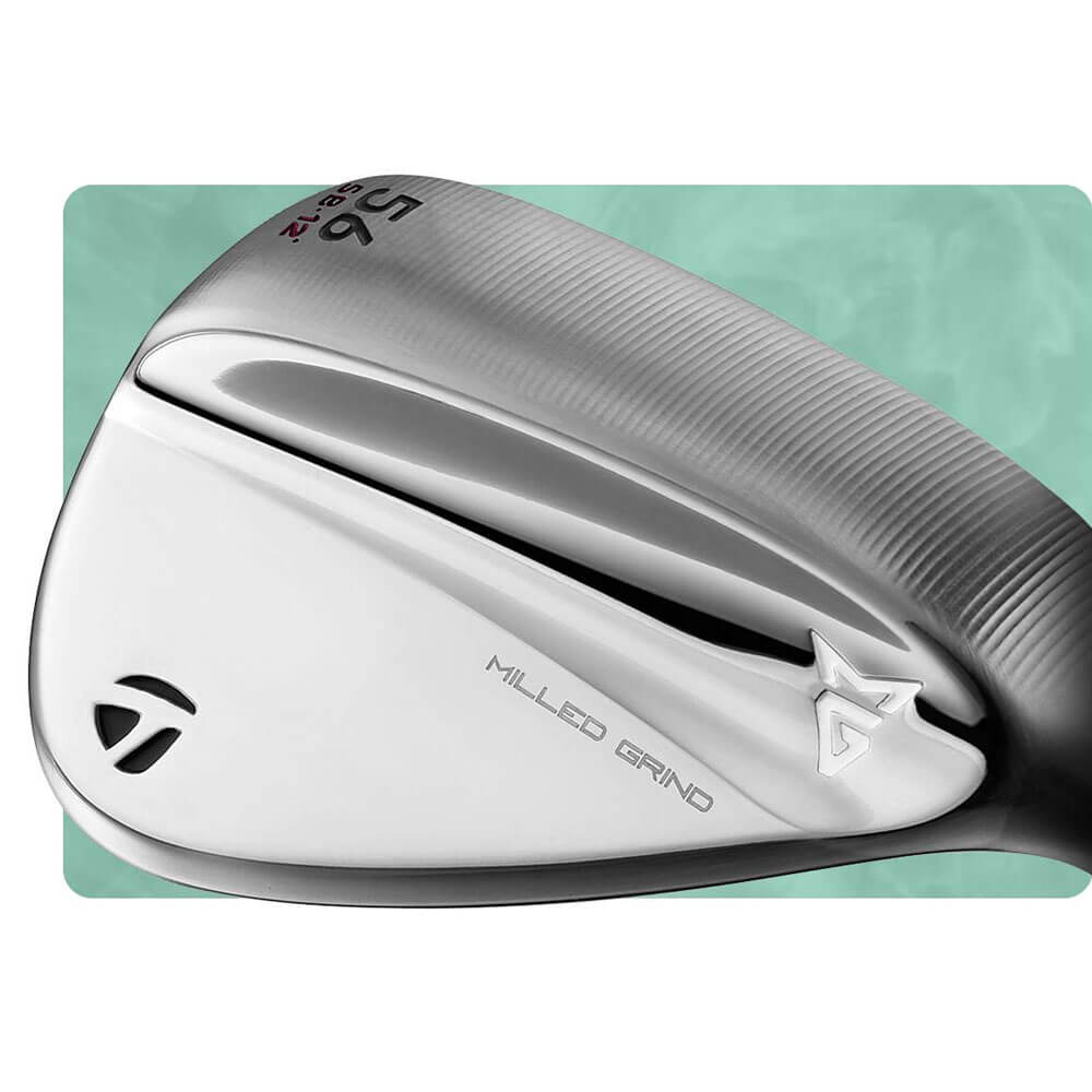 TaylorMade Milled Grind 2 Chrome Wedge - 56°-12 Stiff Dynamic Gold Steel - RH Used
