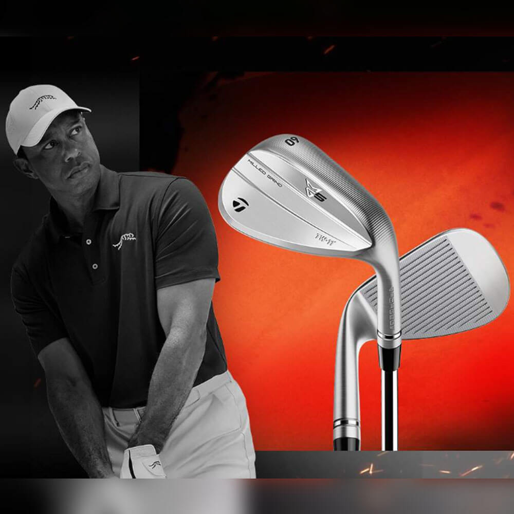 TaylorMade MG5 Tiger Woods Grind Chrome Wedge