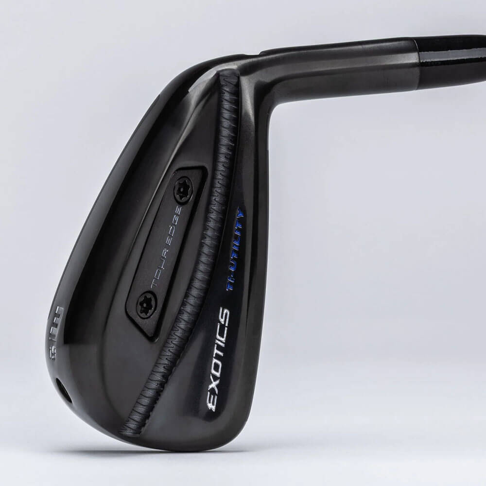 Tour Edge Exotics Black Pearl Ti-Utility Iron