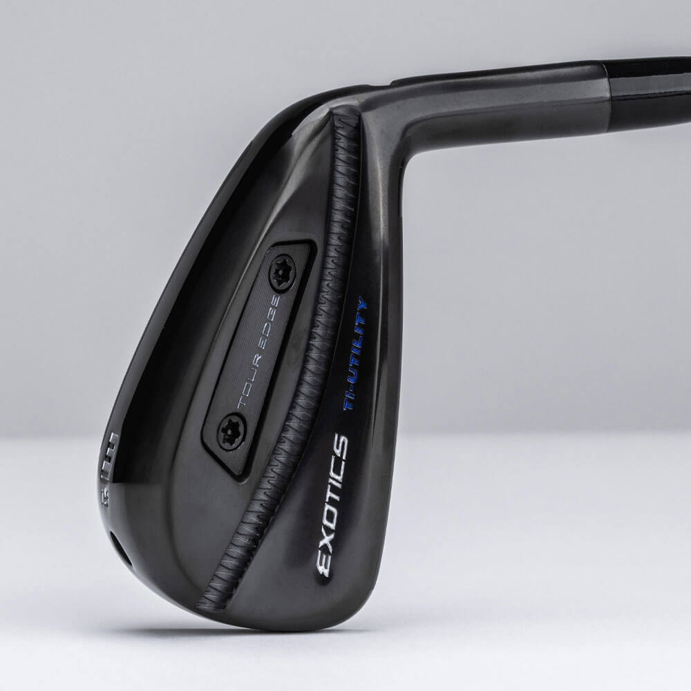 Tour Edge Exotics Black Pearl Ti-Utility Iron