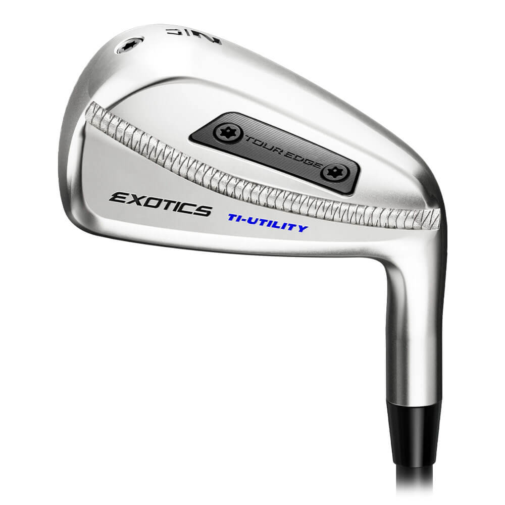 Tour Edge Exotics Silver Chrome Ti-Utility Iron