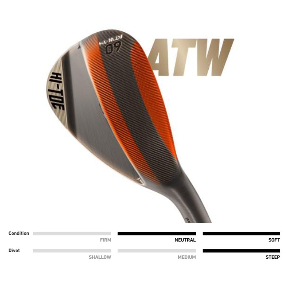 TaylorMade Milled Grind Hi-Toe 5 Aged Copper Wedge
