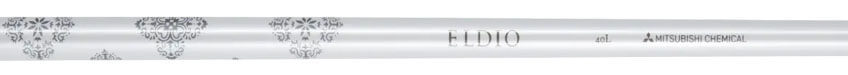 MITSUBISHI ELDIO WHITE/SILVER 40 GRAPHITE - SHAFT