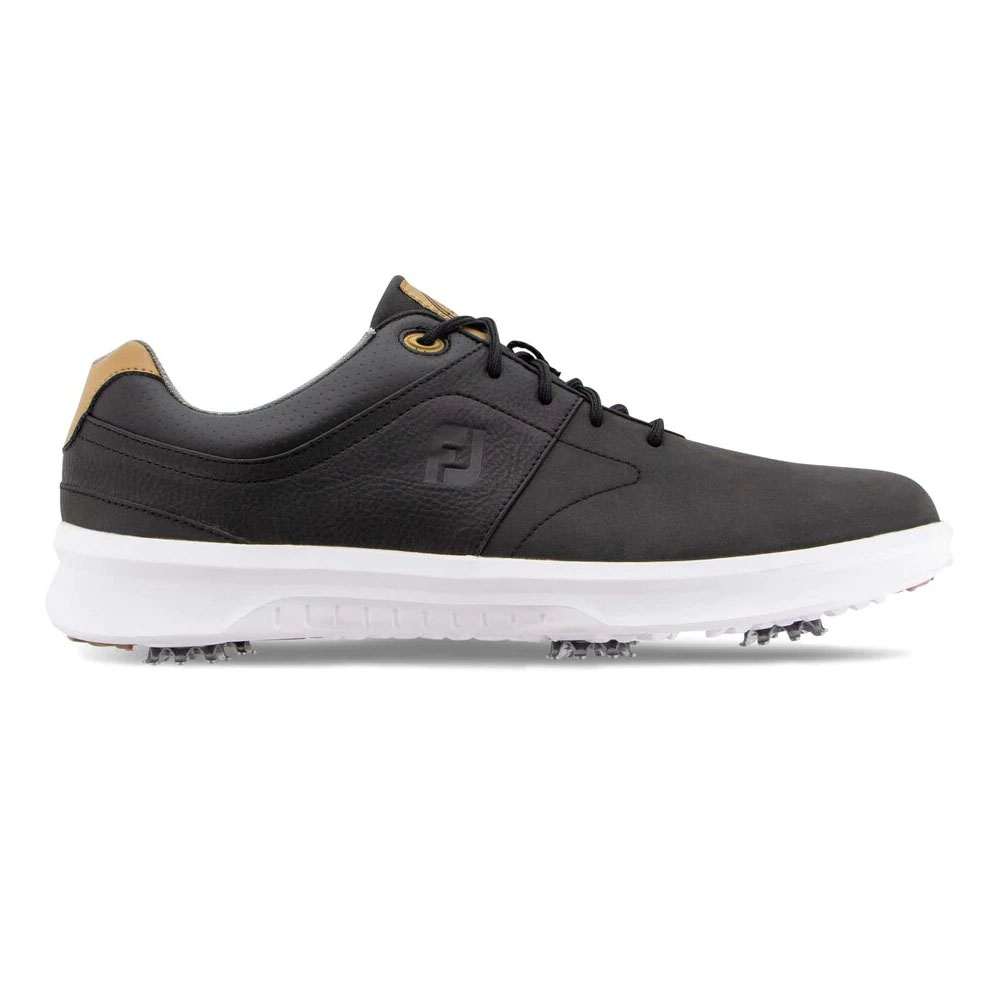 FootJoy Men's Contour Series Golf Shoes Black 8.5 W US for sale 